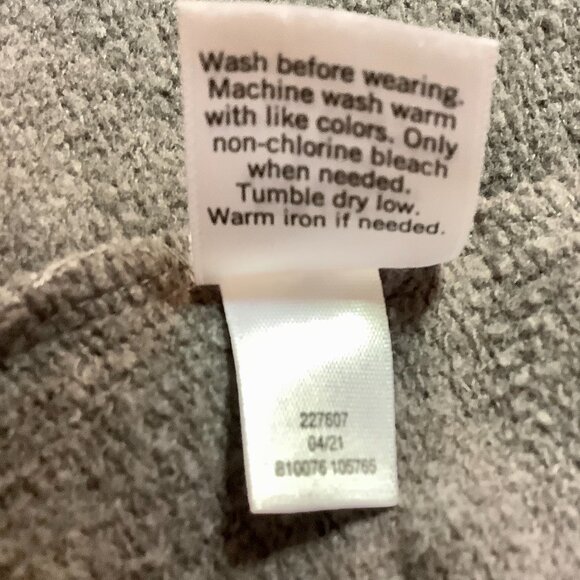 Cropped Fleece Gray Hoodie SO Lounge Life Sweatshirt  Medium Trendy - Picture 10 of 10